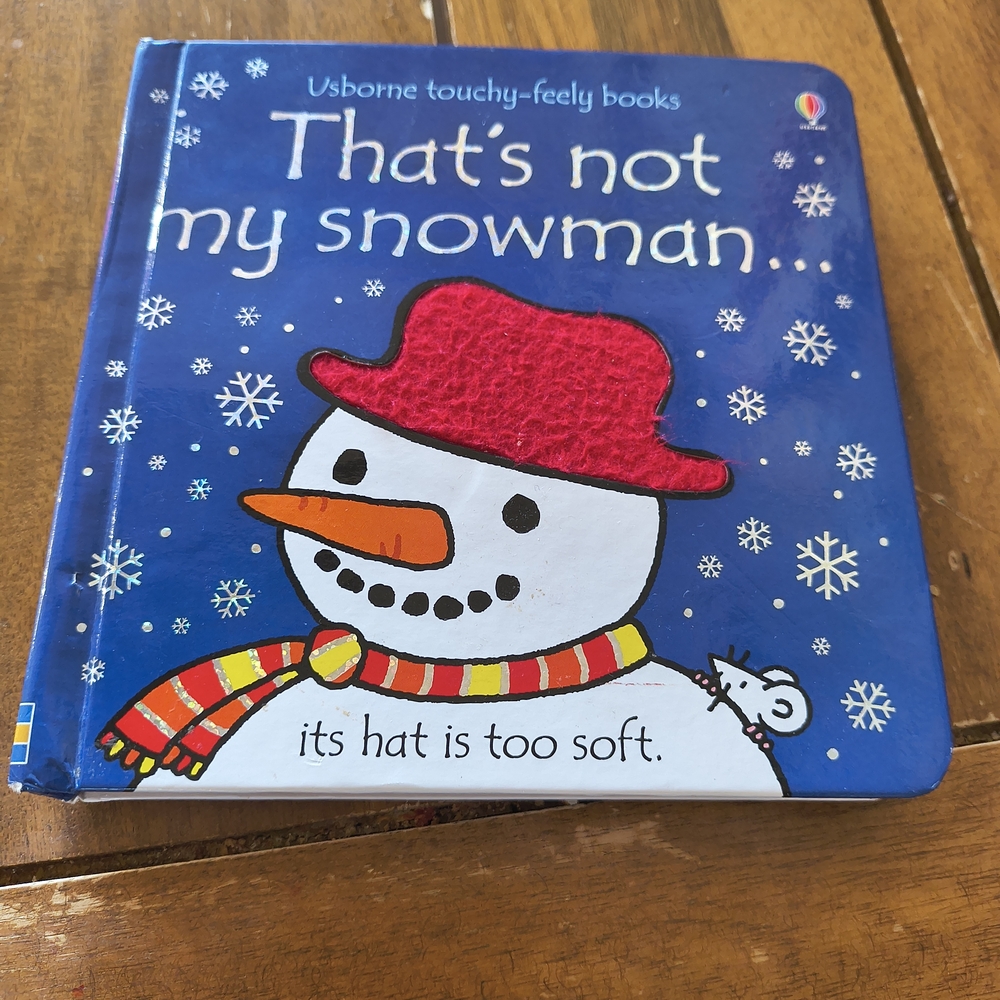 Usborne Touchy-Feely Snowman Book